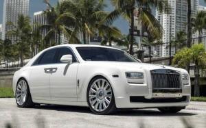 Rolls-Royce Ghost by MC Customs on Avant Garde Wheels 2018 года